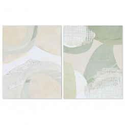 Painting Home ESPRIT Abstract Contemporary 80 x 3.8 x 100 cm (2 Units)