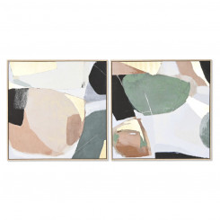 Картина Home ESPRIT Abstract City 83 x 4 x 83 см (2 шт.)