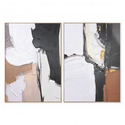 Картина Home ESPRIT Abstract Contemporary 103 x 4,5 x 143 см (2 шт.)