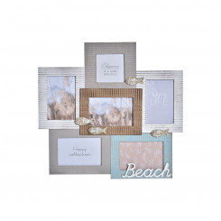 Photo frame DKD Home Decor Beach Wood Sailor (46,5 x 2 x 44,5 cm)