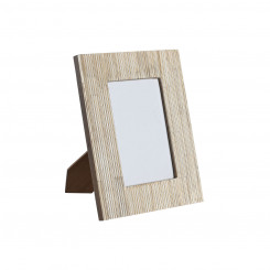 Photo frame DKD Home Decor 17 x 1,8 x 21,5 cm Cream Bone Resin Colonial
