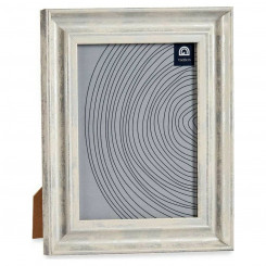 Рамка для фото Серый Кристалл Дерево Пластик (21 х 2 х 26 см)
