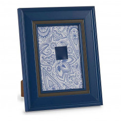 Photo frame Crystal Blue Plastic 21 x 26 x 2 cm 2 x 26 x 21 cm