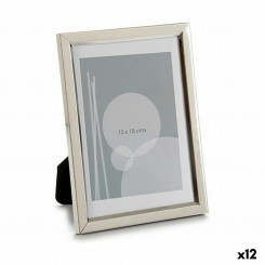 Photo frame Aluminium White 14,5 x 19,5 x 1 cm (12 Units)