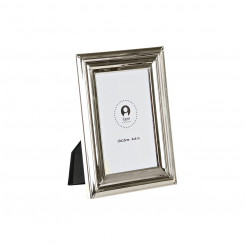 Photo frame DKD Home Decor Silver Metal 15 x 2 x 20 cm