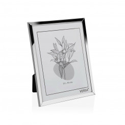 Photo frame Versa Silver Metal Minimalist 1 x 18,5 x 13,5 cm