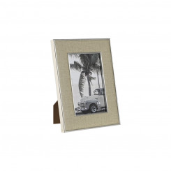 Photo frame Home ESPRIT Silver Crystal polystyrene Romantic 15.5 x 1.5 x 20.5 cm