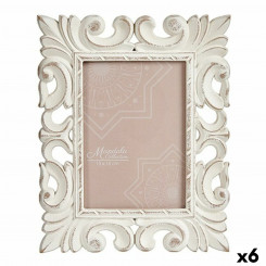 Photo frame White Wood MDF 21.2 x 13 x 26.5 cm (6 Units)