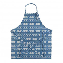 Фартук Versa Manacor Синий Текстильный 80 х 70 см