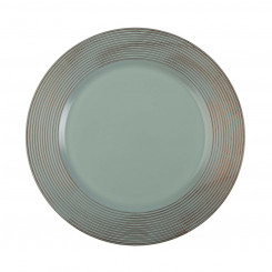 Shallow plate Versa Gray Plastic 33 x 33 cm