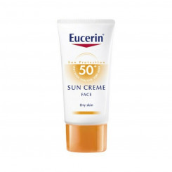 Facial Sun Cream Sensitive Protect Eucerin Spf 50+ (50 ml)