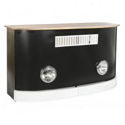 Occasional Furniture DKD Home Decor BAR 157 x 52 x 90 cm Black Brown Aluminium White Iron Mango wood