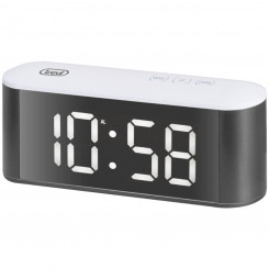 Alarm clock Trevi EC 883 BL White Black