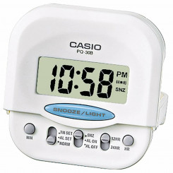 Alarm clock Casio PQ-30B-7E White
