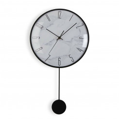 Настенные часы Versa Pendulum Металл Кристалл МДФ Дерево 4,5 x 56 x 29 см