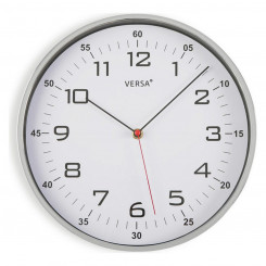 Настенные часы Versa Белый кварц Пластиковая масса 4,5 х 30,5 х 30,5 см