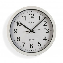 Настенные часы Versa Белый Пластик Кварц 4,3 х 30 х 30 см