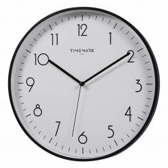 Wall clock Timemark Black (30 x 30 cm)