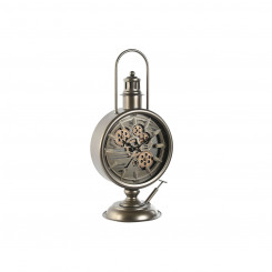 Zegar stołowy Home ESPRIT Hõbedane Kristall Raud 21,5 x 18,6 x 51,5 cm