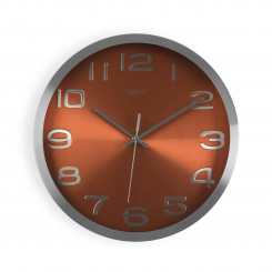 Настенные часы Versa Orange Aluminium (4 x 30 x 30 см)