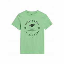 Детская футболка с коротким рукавом 4F M294 Канареечно-зеленый