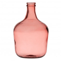 Декоративный контейнер Розовое переработанное стекло 27 x 27 x 42 см
