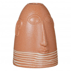 Vase 17,5 x 17,5 x 23 cm Ceramic Salmon