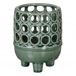 Vase 12,5 x 12,5 x 15,5 cm Ceramic Green