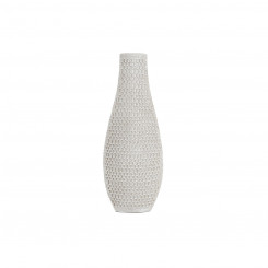 Vase DKD Home Decor White Resin 14 x 7 x 37 cm Modern