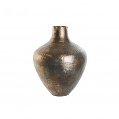 Vase DKD Home Decor Bronze Golden Aluminum Weathered finish 31 x 31 x 41 cm