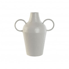 Vase Home ESPRIT White Metal 33.5 x 20 x 36 cm