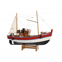 Barco DKD Home Decor 40 x 13,5 x 35 cm Punane Sinine Valge
