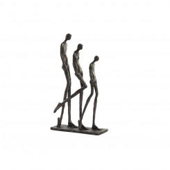 Dekoratiivne figuur DKD Home Decor Copper Resin Modern Family (23 x 8,5 x 39 cm)