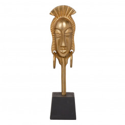 Декоративная фигурка 11 х 10,5 х 46 см. Черная золотистая африканская женщина.