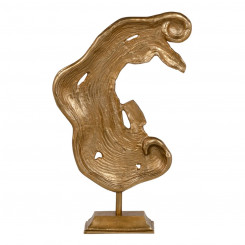 Dekoratiivne figuur Abstraktne 39,5 x 11 x 63 cm Kuldne