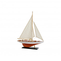 Barco DKD Home Decor 42 x 9 x 60 cm Pruun oranž Vahemere