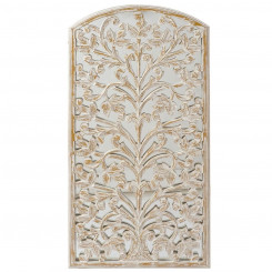 Настенное украшение DKD Home Decor Зеркало Белый МДФ Дерево (45 x 2 x 89 см)