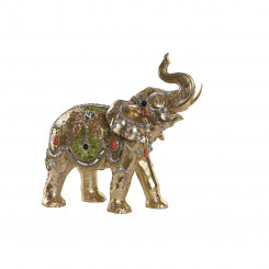 Dekoratiivne figuur DKD Home Decor Elephant Resin Colonial (33 x 15,5 x 31 cm)