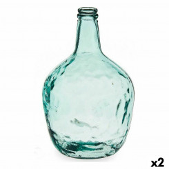 Украшение графина для бутылок Прозрачное 22 x 37,5 x 22 см (2 шт.)