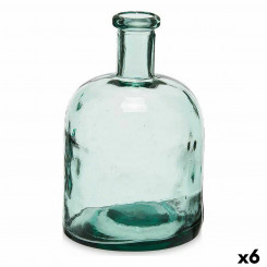 Ширина украшения бутылки Прозрачный 15 х 24,5 х 15 см (6 шт.)