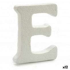 Буква Е Полистирол белый 1 х 15 х 13,5 см (12 шт.)