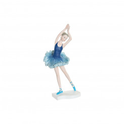 Decorative Figure DKD Home Decor Blue Ballet Dancer Romantic 11 x 6 x 23 cm
