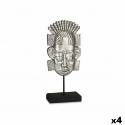 Декоративная фигурка Индианец, серебро 17,5 х 36 х 10,5 см (4 шт.)