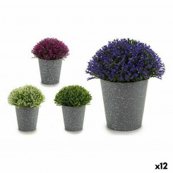 Decorative Plant Plastic (14 x 15 x 14	 cm) (12 Units)