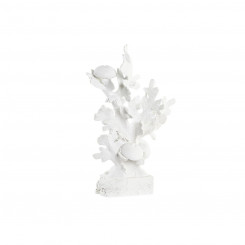 Dekoratiivne figuur DKD Kodukaunistus Valge Korall Vahemere 28,5 x 16,5 x 42,4 cm