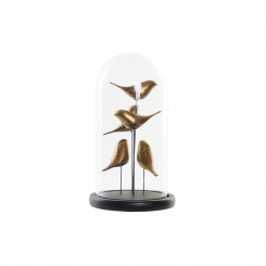 Dekoratiivne figuur DKD Home Decor Crystal Resin Birds (17 x 17 x 32 cm)