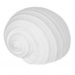 Decorative figure White Snail 15 x 11 x 9 cm