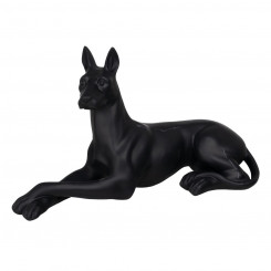 Decorative figure Black Dog 37.5 x 13.5 x 22 cm