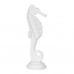 Decorative figure White Seahorse 11 x 9 x 31 cm
