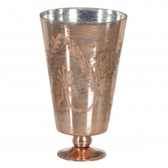 Decorative flower Wine glass Copper 18 x 18 x 31 cm